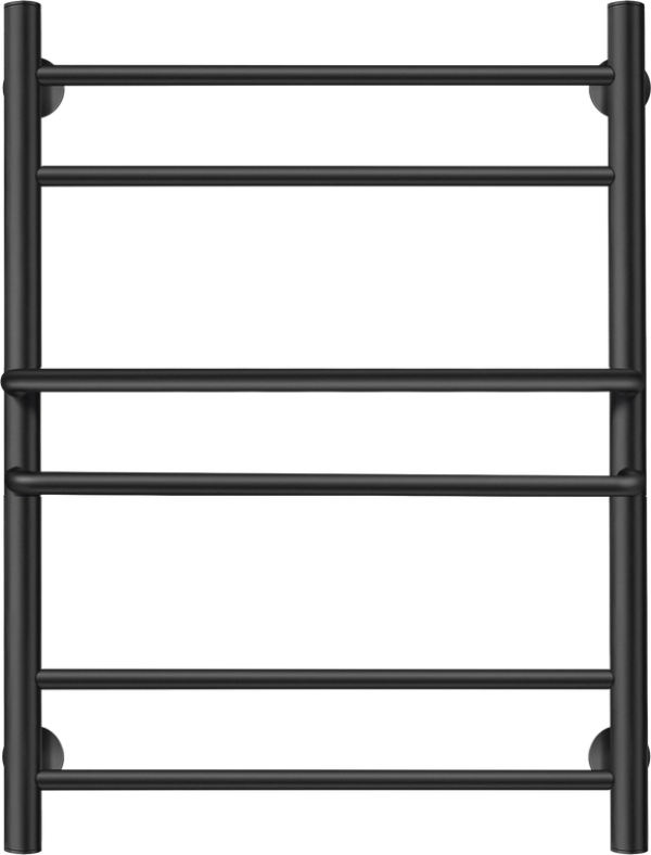 Полотенцесушитель электрический Secado Триест 4603777471101 60x50 см, подключение слева, матовый черный, лесенка