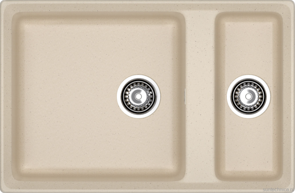 Мойка кухонная GranFest Level LV-760K кашемир