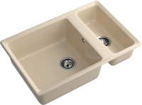 Мойка кухонная GranFest Level LV-760K кашемир