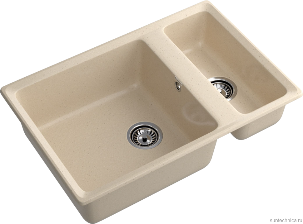 Мойка кухонная GranFest Level LV-760K кашемир