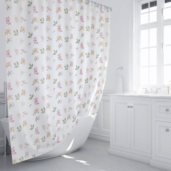 Штора для ванной Fixsen 1500 Flora FX-1507 180x200
