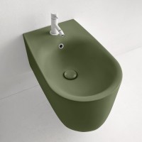 Биде подвесное Kerasan Nolita 532511*1 verde muschio