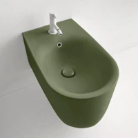 Биде подвесное Kerasan Nolita 532511*1 verde muschio
