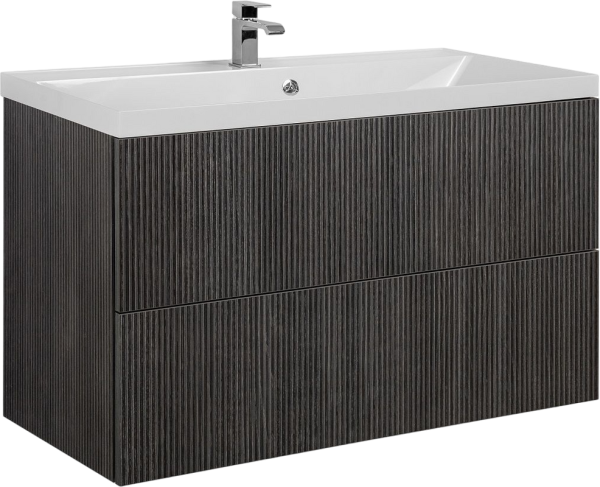 Тумба под раковину Art&Max Verona-Push 100 подвесная, kadena dark