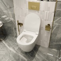 Унитаз подвесной BOCCHI Venezia 1295-001-0129 белый, с микролифтом