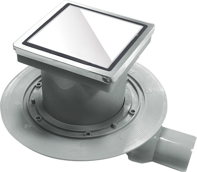 Душевой трап Pestan Confluo Standard White Glass 1, 15x15