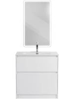 Мебель для ванной комнаты BelBagno Kraft 39 80 напольная, bianco opaco