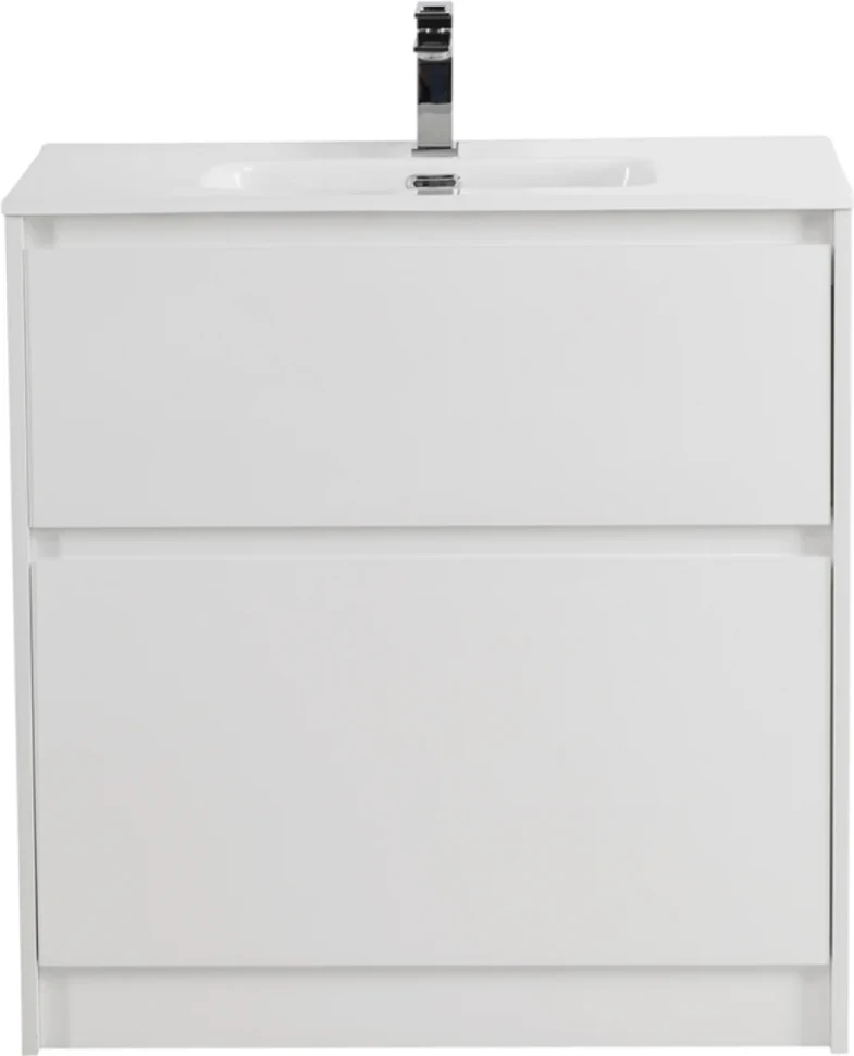 Мебель для ванной комнаты BelBagno Kraft 39 80 напольная, bianco opaco