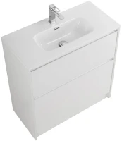 Мебель для ванной комнаты BelBagno Kraft 39 80 напольная, bianco opaco