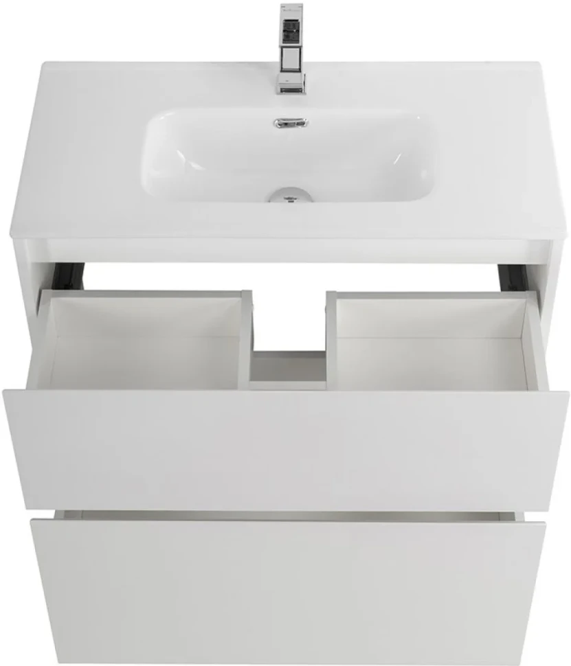 Мебель для ванной комнаты BelBagno Kraft 39 80 напольная, bianco opaco