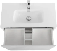 Мебель для ванной комнаты BelBagno Kraft 39 80 напольная, bianco opaco
