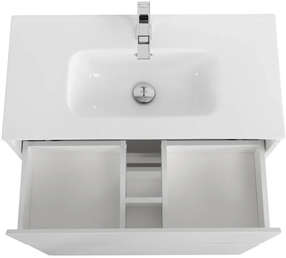 Мебель для ванной комнаты BelBagno Kraft 39 80 напольная, bianco opaco