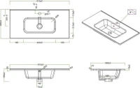 Мебель для ванной комнаты BelBagno Kraft 39 80 напольная, bianco opaco