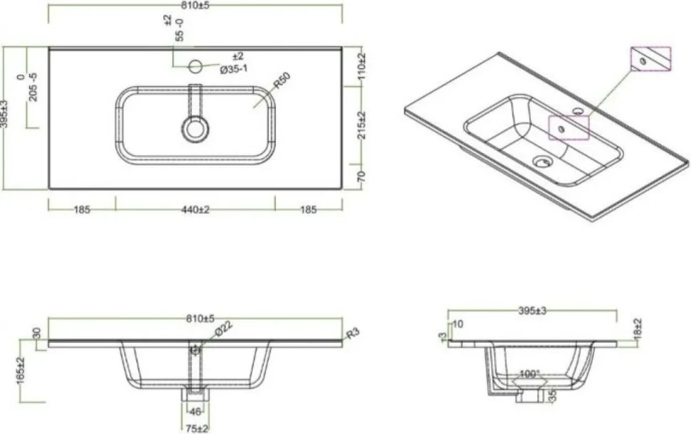 Мебель для ванной комнаты BelBagno Kraft 39 80 напольная, bianco opaco