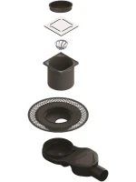 Душевой трап Berges Platz Norma 090159, 15x15 см