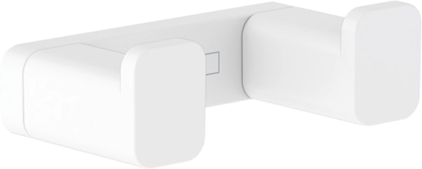 Крючок Hansgrohe AddStoris 41755700 двойной, матовый белый