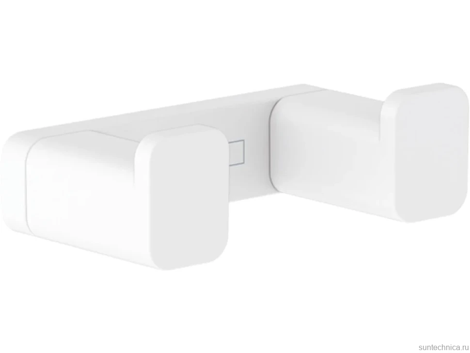 Крючок Hansgrohe AddStoris 41755700 двойной, матовый белый