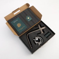 Смеситель для кухни с подключением фильтра Splenka S70.61.09, графит