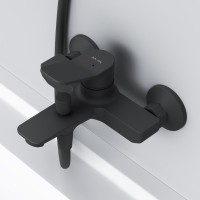 Смеситель для ванны с душем AM.PM X-Joy F85A10022 черный