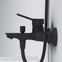 Смеситель для ванны с душем AM.PM X-Joy F85A10022 черный