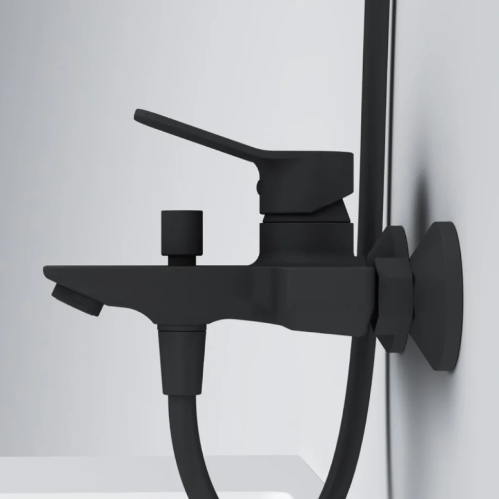 Смеситель для ванны с душем AM.PM X-Joy F85A10022 черный