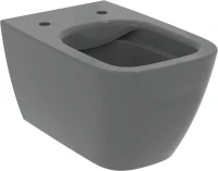 Унитаз подвесной Ideal Standard I Life B T533058 безободковый, с микролифтом, технология RimLS+, серый