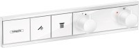 Термостатический смеситель встраиваемый Hansgrohe RainSelect 15380700 для душа, белый матовый
