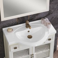Мебель для ванной комнаты Opadiris Борджи 85 слоновая кость