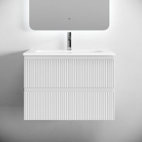 Тумба с раковиной Sancos Snob T 70 подвесная, bianco, раковина CN7031