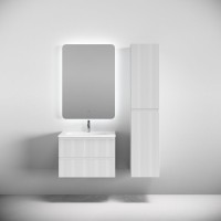 Тумба с раковиной Sancos Snob T 70 подвесная, bianco, раковина CN7031