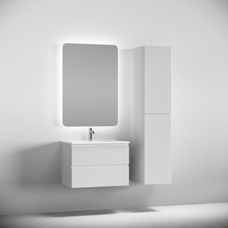 Тумба с раковиной Sancos Snob T 70 подвесная, bianco, раковина CN7031