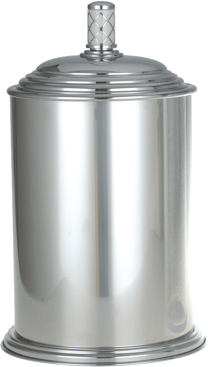 Мусорное ведро Boheme Murano 10907-W-CR хром