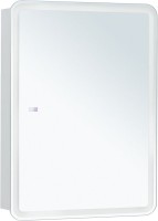 Зеркало-шкаф Aquanet Оптима 60х80 LED с подсветкой, с антизапотевателем, белый