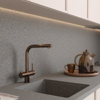 Смеситель для кухни с фильтром для питьевой воды A8997 , Розовое золото
