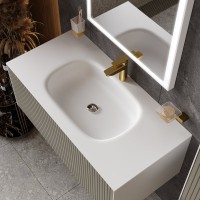 Смеситель для раковины Hansgrohe Talis E 71712990 полированное золото