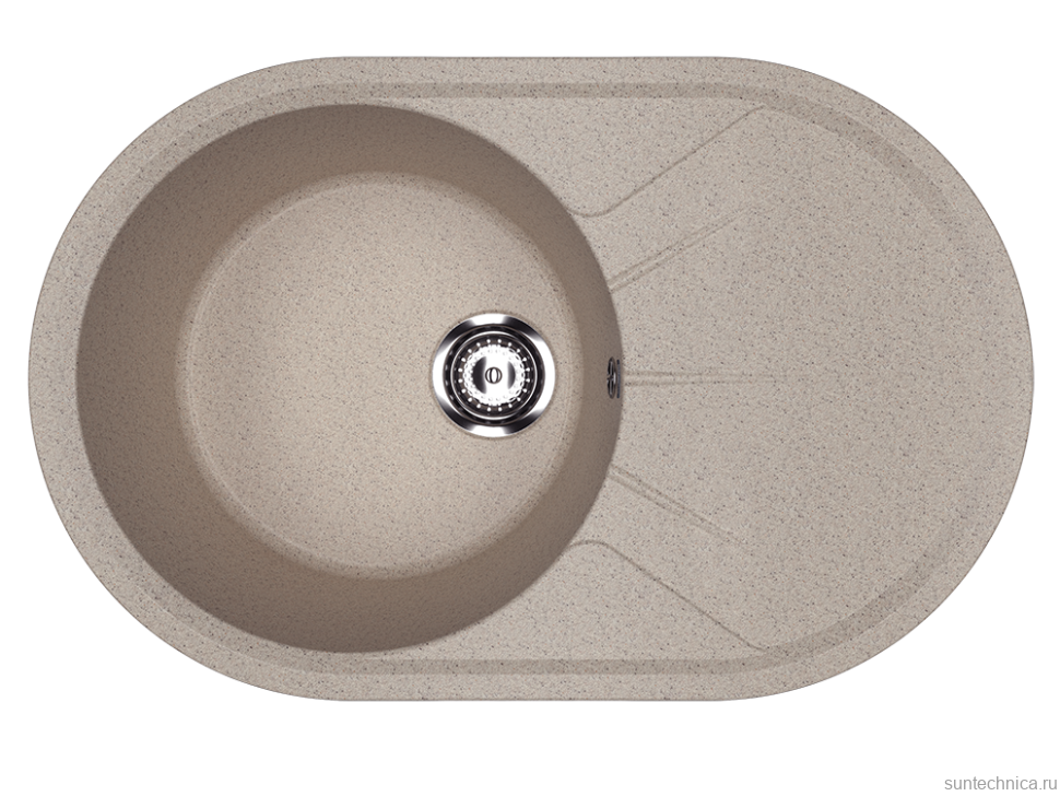 Мойка кухонная Ulgran U-503 -302 песочная