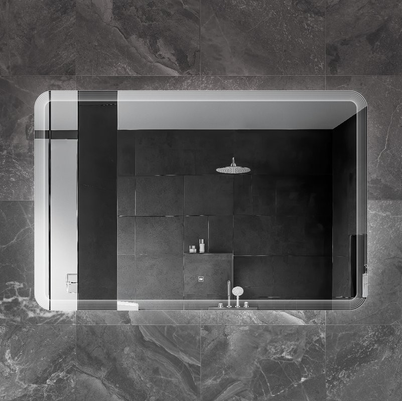 Зеркало Cezares Duet 120х80, с подсветкой