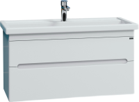 Тумба под раковину СаНта Лондон 100 подвесная, 2 ящика