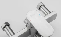 Смеситель с длинным изливом для ванны Frap F22805 сатин