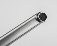 Смеситель с длинным изливом для ванны Frap F22805 сатин Смеситель с длинным изливом для ванны Frap F22805 сатин