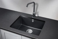 Мойка кухонная Granula 5551, шварц