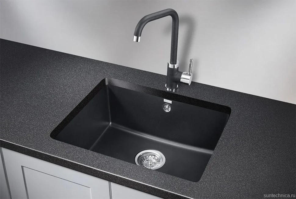 Мойка кухонная Granula 5551, шварц