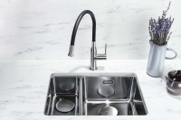 Комплект Мойка Omoikiri TADZAVA 58-2-U/IF R + Измельчитель Nagare slim 1250