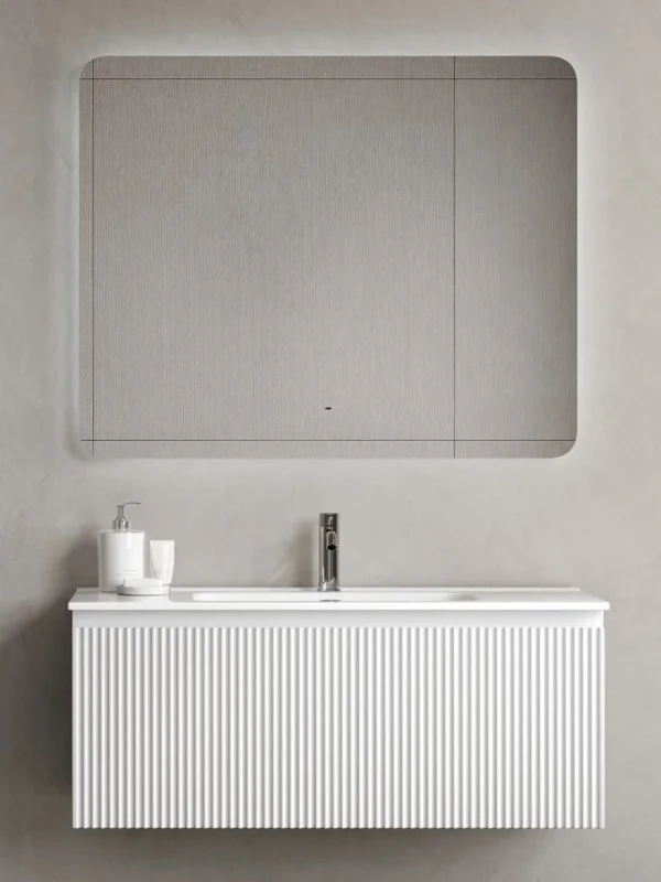 Мебель для ванной комнаты Sancos Snob R 1.0 100 bianco