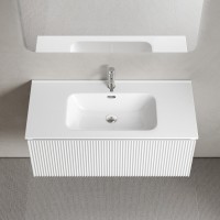 Мебель для ванной комнаты Sancos Snob R 1.0 100 bianco Мебель для ванной комнаты Sancos Snob R 1.0 100 bianco