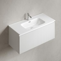 Мебель для ванной комнаты Sancos Snob R 1.0 100 bianco Мебель для ванной комнаты Sancos Snob R 1.0 100 bianco