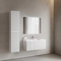 Мебель для ванной комнаты Sancos Snob R 1.0 100 bianco Мебель для ванной комнаты Sancos Snob R 1.0 100 bianco