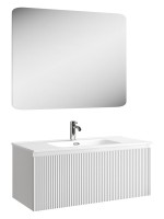 Мебель для ванной комнаты Sancos Snob R 1.0 100 bianco Мебель для ванной комнаты Sancos Snob R 1.0 100 bianco