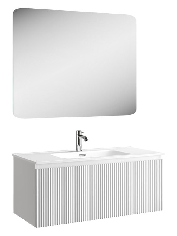 Мебель для ванной комнаты Sancos Snob R 1.0 100 bianco