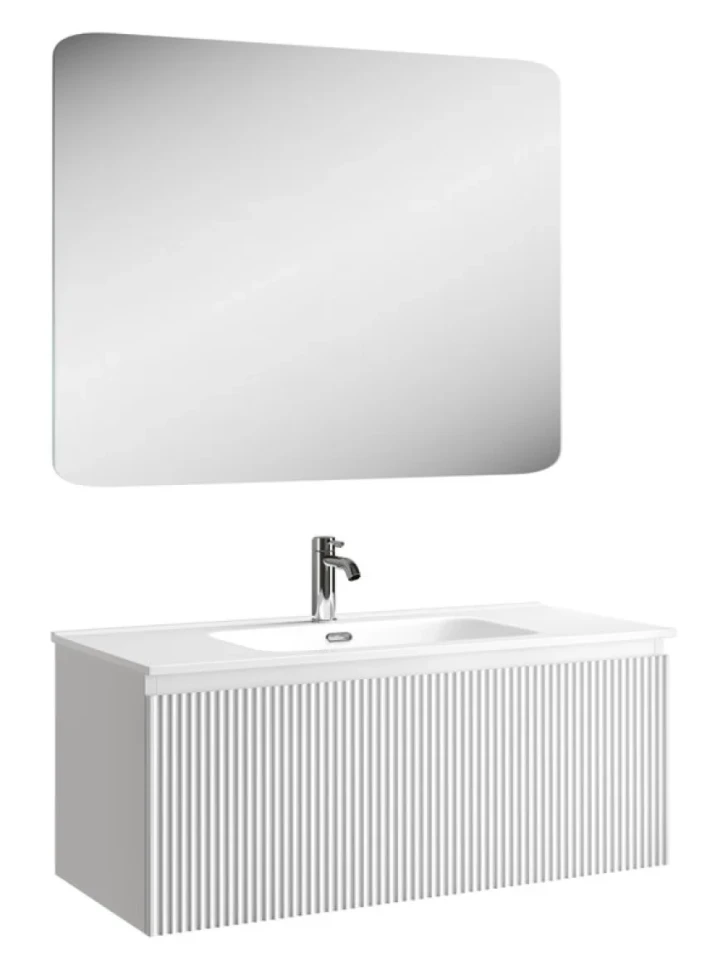 Мебель для ванной комнаты Sancos Snob R 1.0 100 bianco